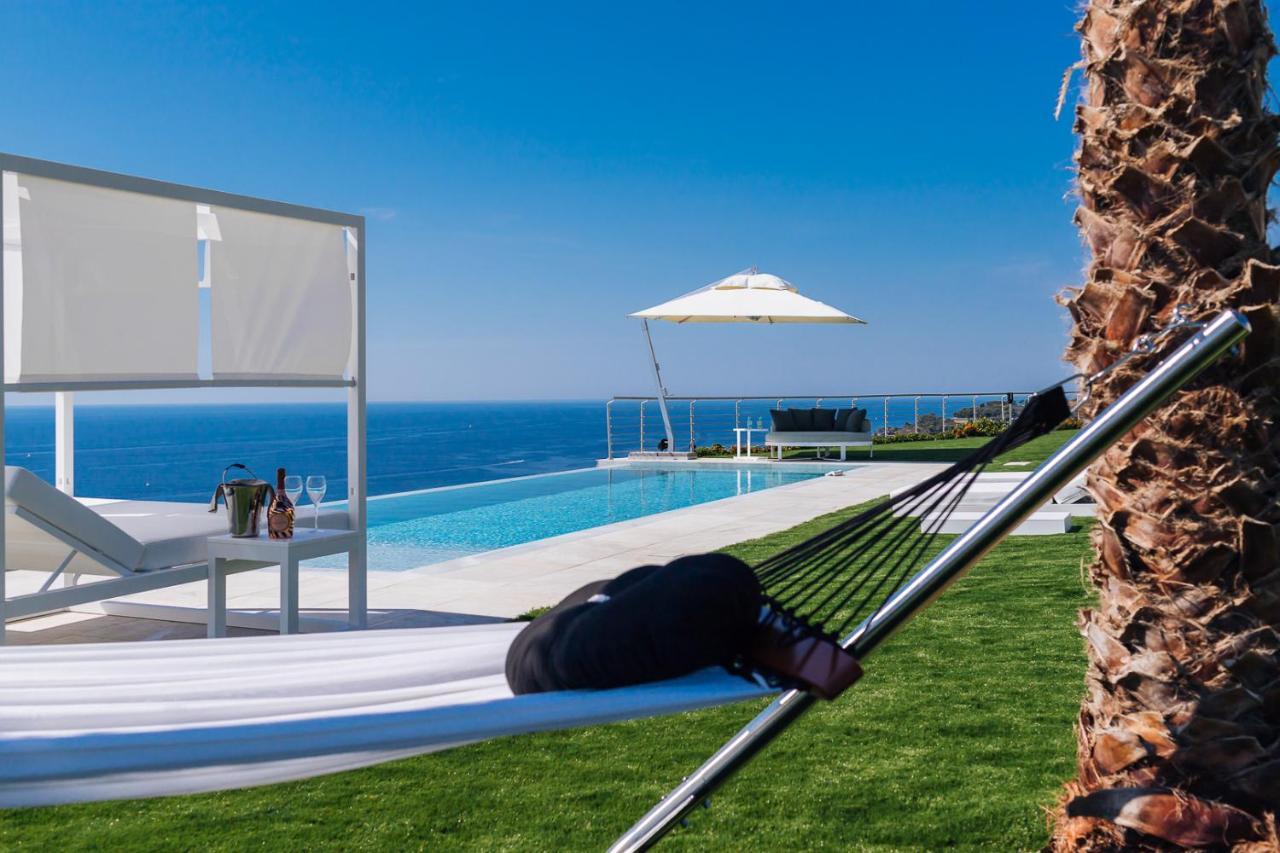 Villa Sabrina Riviera Dei Fiori A Picco Sul Mare Con Piscina Privata ,Wellness & Spa Imperia Exterior foto