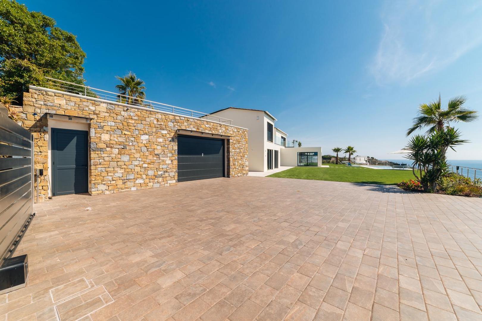Villa Sabrina Riviera Dei Fiori A Picco Sul Mare Con Piscina Privata ,Wellness & Spa Imperia Exterior foto